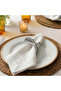 6-Piece Basmala Written Design Wooden Napkin Holder - Islamic Home Tableware Decoration