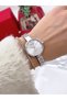 Steel Strap 2 Year Warranty 3 Atm Waterproof Women's Wristwatch + Bracelet Gift - 4