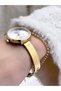 Steel Strap 2 Year Warranty 3 Atm Waterproof Women's Wristwatch + Bracelet Gift - 7