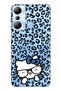 Infinix Hot 20I Compatible Kitty Patterned Transparent Phone Case