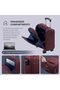 Underseat Carry On Luggage with Spinner Wheels - 4