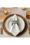 6-Piece Wooden Napkin Holder with Blessing Wishes - Islamic Home Tableware Decoration - 5