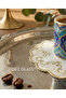 6 Linen Fabric Embroidered Coffee Side Cocktail Napkins & Coasters Serving Napkins - 3