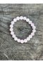 8 mm Madagascar Pink Quartz Stone Men Women Natural Stone Bracelet Aaa Quality - 6