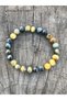 8 mm Yellow Tiger Eye Stone Men's Women's Natural Stone Bracelet a Quality - 4