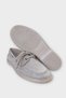 Women's Suede Comfortable Sole Lace-Up Casual Shoes Beige - 7