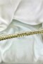 Zircon Stone Stripe Waterway Gold Bracelet