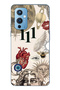 One Plus 9 Compatible Astro Symbolic Collage and 111 Energy Patterned Transparent Phone Case