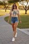 Digital Printed Oversize Crop