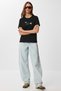 Embroidered Embroidered Knitted T-Shirt with Crest, Pack of Cotton Lcr0115 Black - 4