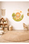 Cute Animals and Nature Themed Children's Room Wall Sticker Set - 4