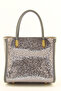 Women's Corded Fabric Multi-Purpose Hand Bag and Crossbody Bag - 4