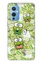 حافظة هاتف شفافة لطيفة من نوع Frog منقوش متوافقة مع One Plus 9