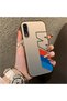 Samsung Galaxy A50 Compatible Silicone Edge Hard Back Anti-Fall Case Bmw Patterned