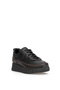 D26Ya-3850 Women's Genuine Leather Casual Shoes Black - 2