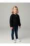 Girl's Flower Embroidered Design Sweatshirt - 5