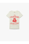 Printed Short Sleeve Crew Neck T-Shirt Cotton Strawberry Printed T-Shirt - 3