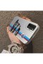 Oppo A16 Compatible Bmw Patterned Silicone Edge Hard Back Anti-Fall Phone Case - 3