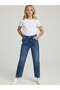 Girl's Comfortable Cut Washable Denim Pants - 2