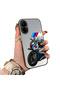 Realme 12 Lite Compatible Silicone Edge Hard Back Case Bmw Patterned Couple Phone Case
