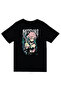 Demon Slayer - Mitsuri Kanroji - Anime Printed Unisex 100% Cotton Black T-Shirt
