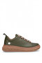 D26Ya-7750 Women's Genuine Leather Casual Shoes Khaki