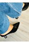 Addasso Pointed Toe, Closed Front, Block Heel Stiletto Slipper - 4