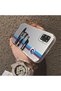 Bmw Patterned Silicone Edge Hard Back Anti Fall Phone Case Compatible with Samsung Galaxy A31 - 3