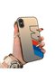 iPhone XS Max Compatible Silicone Edge Hard Back Anti-Fall Case Bmw Patterned - 3
