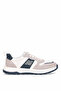 E435 Men's Genuine Leather Sneakers Cream