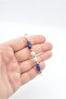 Genuine Natural Pearl and Sodalite Stone Bracelet - 4