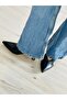 Addasso Pointed Toe, Closed Front, Block Heel Stiletto Slipper - 2