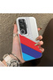 Vivo Y19S Compatible Silicone Edge Hard Back Anti-Fall Case Cover Bmw Patterned