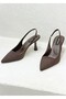 Y-052 Open Back 8cm Heel Stiletto Shoes for Women - 4