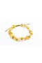 Genuine Natural Macramé Model Drop Amber Bracelet 006 - 3
