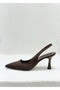 Y-052 Open Back 8cm Heel Stiletto Shoes for Women - 3