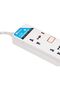 GLAZE Electric Universal Extension Cord 5 Socket 3 Meter Power Strip - 2