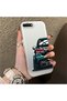 iPhone 7 Plus Compatible Silicone Edge Hard Back Anti-Fall Phone Case Sports Car