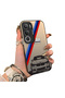 Vivo Y19S Compatible Silicone Edge Hard Back Anti-Fall Bmw Patterned Phone Case - 3
