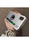 Samsung Galaxy A31 Compatible Silicone Edge Hard Back Anti-Fall Phone Case Škoda Patterned - 3