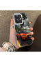 Oppo A3 4g Compatible Silicone Edge Hard Back Anti-Fall Case Classic Car