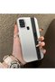 Samsung Galaxy A21S Compatible Silicone Edge Hard Back Anti-Fall Phone Case Porsche Patterned