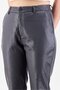 Women Regular Fit Plain Flare Leg Pants, Grey - 3