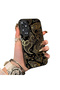 Oppo A60 Compatible Silicone Edge Hard Back Anti-Fall Phone Case Carved Patterned - 3