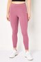 Women Tight Fit 7/8 Training Leggings, Mauve