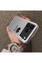 iPhone 17/18 Pro Max Compatible Heart Patterned Silicone Edge Hard Back Anti-Fall Phone Case - 3