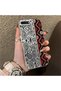 iPhone 8 Plus Compatible Kilim Rug Patterned Silicone Edge Hard Back Anti-Fall Phone Case