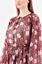 Women Floral Print Mini Dress, Multicolor - 3