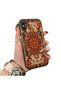 iPhone XS Max Compatible Silicone Edge Hard Back Anti-Drop Phone Case Vintage Rug Patterned - 3
