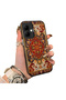 Tecno Spark Go 2 Compatible Silicone Edge Hard Back Anti-Fall Phone Case Vintage Rug Patterned - 3